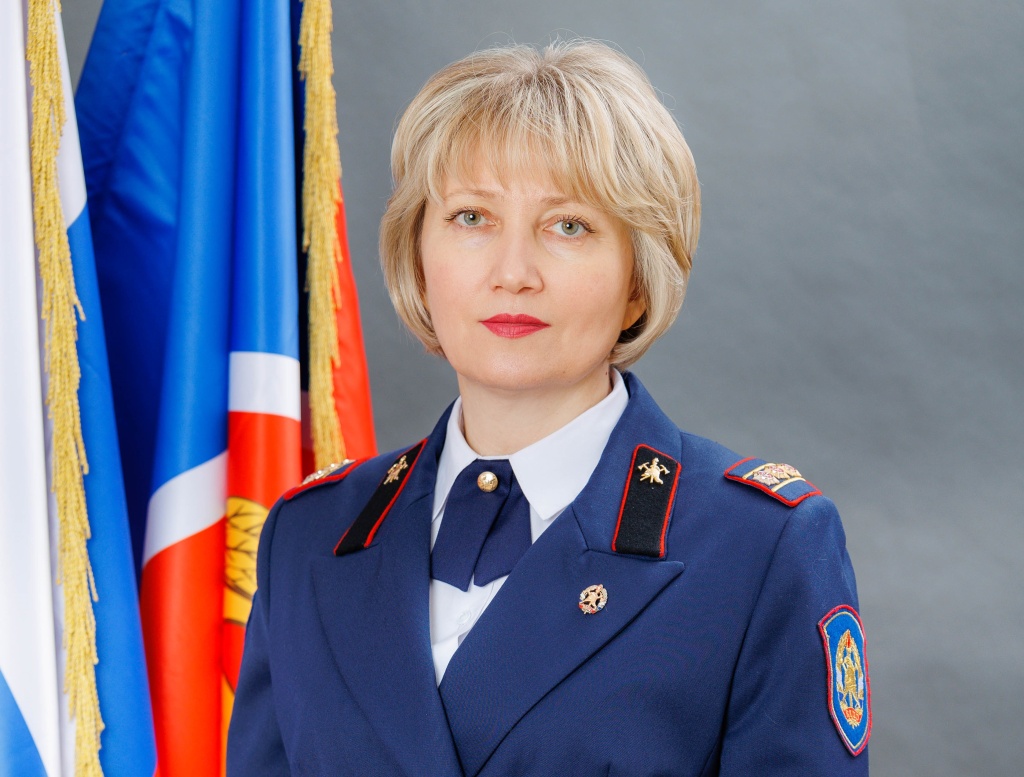 Поздравление председателя совета БРО ВДПО Кретовой Елены Алексеевны с Новым 2024 годом
