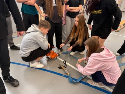 Спортивное занятие в рамках проекта «Безопасность в твоих руках»