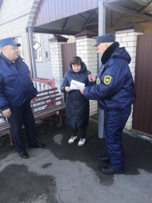 Пожарными добровольцами проводится профилактическая работа в преддверии пожароопасного сезона