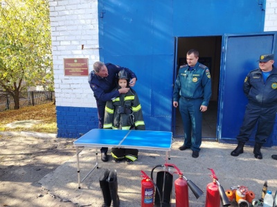 Мастер-класс по пожарной безопасности в проекте «Ориентир на безопасность»