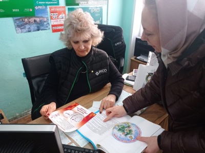 Пожарные добровольцы проводят профилактические мероприятия с населением