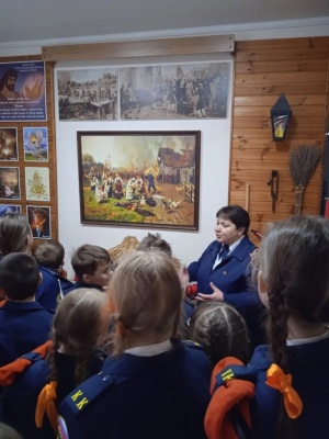 Экскурсия в музей Добровольного пожарного общества Белгородской области