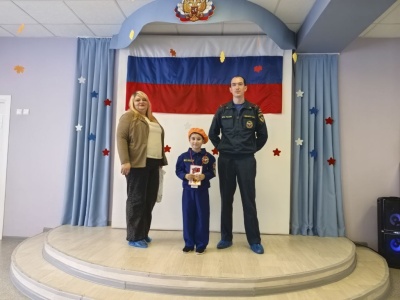 Посвящение дошколят в кадеты 