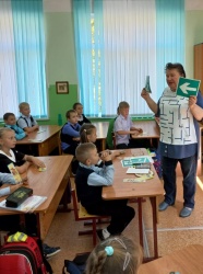 Специалисты Старооскольского отделения БРО ВДПО продолжают работу с детьми в дошкольных и общеобразовательных организациях городского округа
