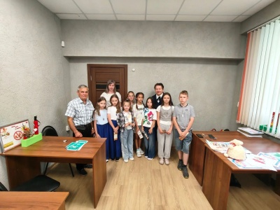 Награждение победителей и призеров творческого конкурса 