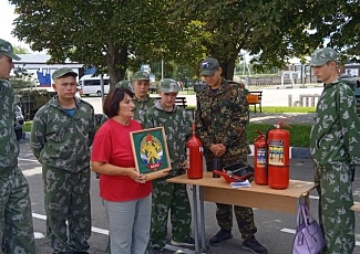 Курсантам военно-исторического сбора «Армата» - новые знания и навыки от БРО ВДПО