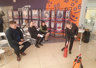 Занятия по пожарной безопасности для членов добровольных пожарных дружин Белгородской области