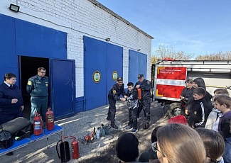 Мастер-класс по пожарной безопасности в проекте «Ориентир на безопасность»