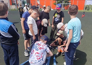 Безопасность в движении: пожарно-спортивная эстафета для школьников
