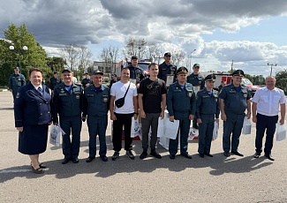 В Белгородской области выбрали лучших добровольных пожарных