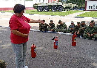 Курсантам военно-исторического сбора «Армата» - новые знания и навыки от БРО ВДПО