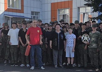 Противопожарные мероприятия для курсантов сборов «Армата»