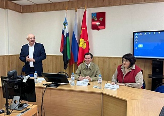 Участие БРО ВДПО в семинаре в рамках обучающего проекта «Муниципальный факультет» в Красненском муниципальном округе