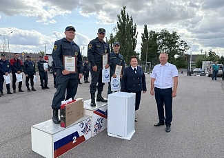 В Белгородской области выбрали лучших добровольных пожарных