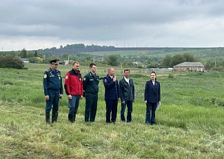 В Новооскольском округе прошли тактические учения по ликвидации ландшафтных и лесных пожаров