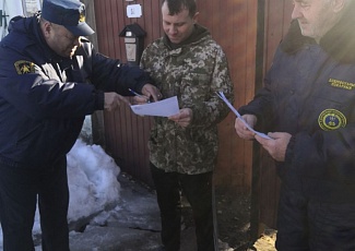 Пожарными добровольцами проводится профилактическая работа в преддверии пожароопасного сезона