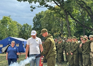 Курсантам военно-исторического сбора «Армата» - новые знания и навыки от БРО ВДПО