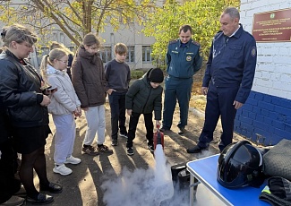 Мастер-класс по пожарной безопасности в проекте «Ориентир на безопасность»