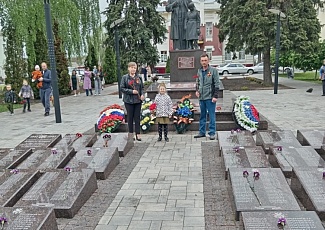Пожарные добровольцы Белогорья почтили память героев Великой Отечественной войны