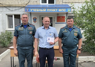 Мероприятие, посвященное 55-летию со дня образования Учебного пункта ГУ МЧС России по Белгородской области 