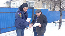 Март для добровольцев Белогорья выдался снежным, морозным, тревожным