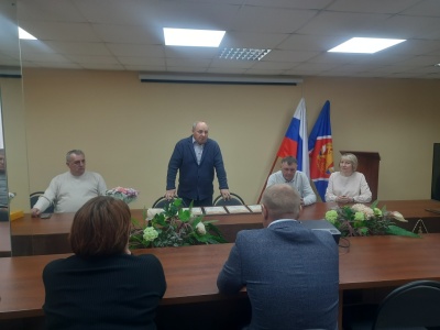 Награждение победителя Всероссийского смотра-конкурса на звание «Лучший участок по техническому обслуживанию, ремонту и переза-рядке огнетушителей регионального (местного) отделения ВДПО»