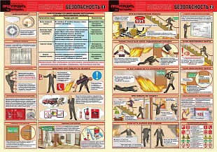 Плакат "Пожарная безопасность"